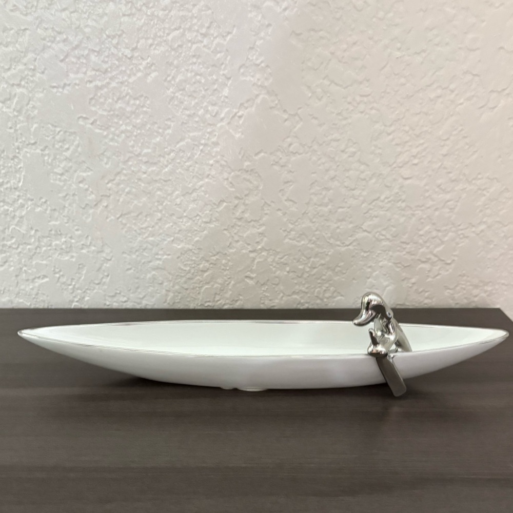 Pampa Bay The Pooch Canoe Serving Dish